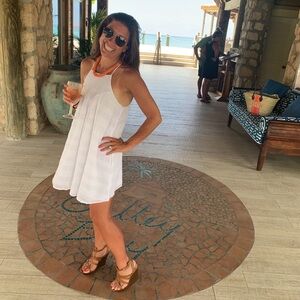 LIKE NEW T-Strap babydoll dress fully lined